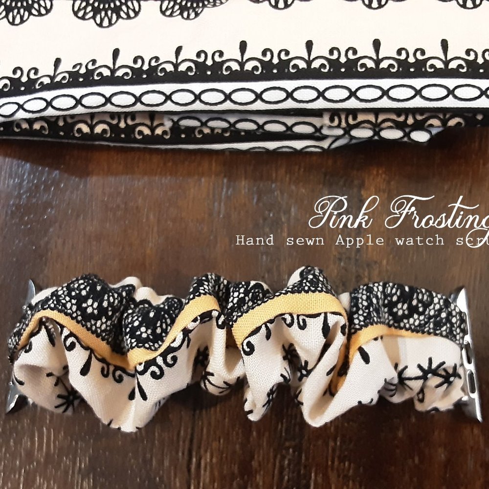 Scruchies - Hand sewn! (Hair scrunchie OR Watch Band any type!)